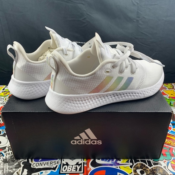 adidas cloudfoam rainbow